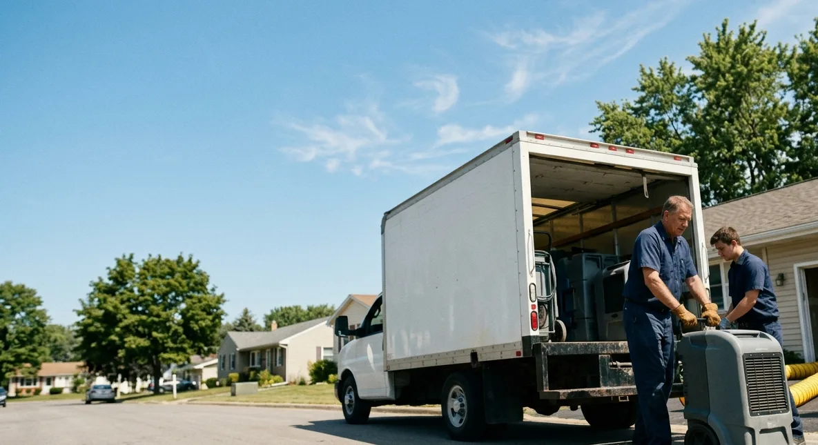 Water Damage Cleanup in Wilmette, IL near me